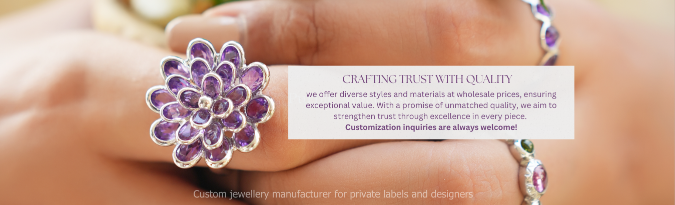 we offer diverse styles and materials at wholesale prices, ensuring exceptional value- Akrati Jewels inc